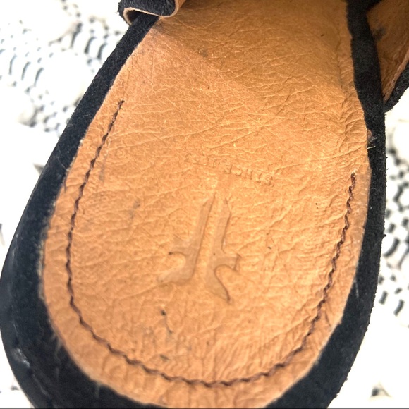 Frye Courtney Sling Bootie Glove Peep Toe Block - Picture 10 of 14